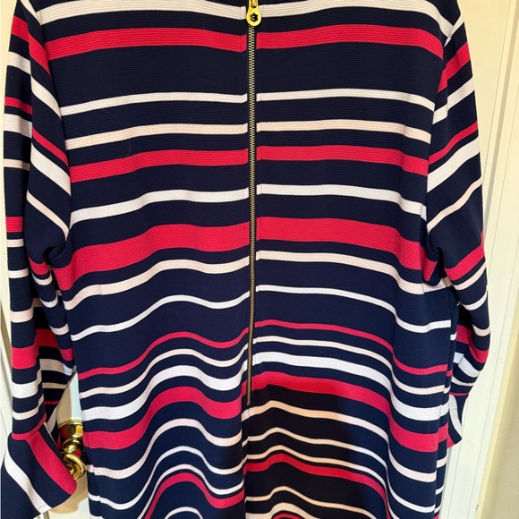 EUC Draper James For Eloquii Ottoman Stripe Dress - Picture 4 of 5
